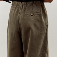 Lauren Manoogian Washed Crop Trouser, Fatigue