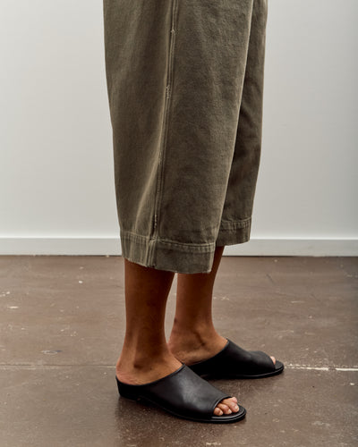 Lauren Manoogian Washed Crop Trouser, Fatigue