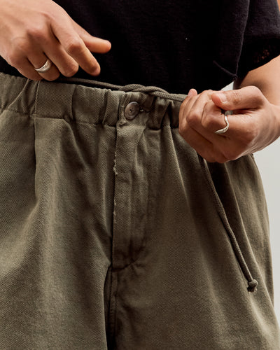 Lauren Manoogian Washed Crop Trouser, Fatigue