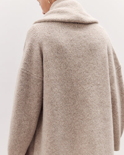 Capote Coat, Pebble