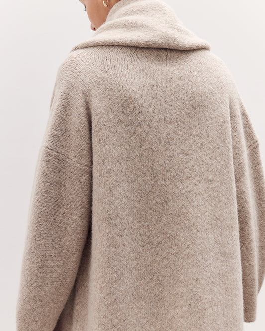 Capote Coat, Pebble