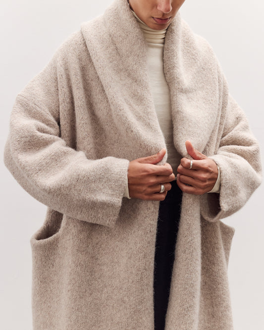 Capote Coat, Pebble