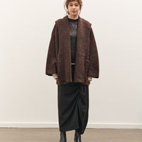 Lauren Manoogian Double Face Coat, Merlot