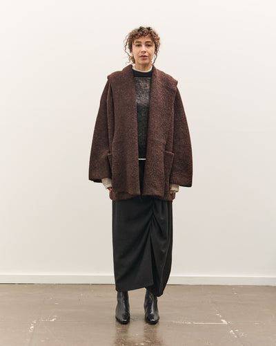 Lauren Manoogian Double Face Coat, Merlot