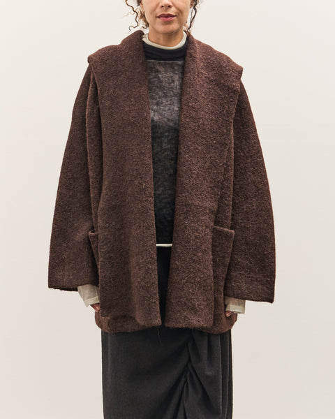 Lauren Manoogian Double Face Coat, Merlot – Glasswing