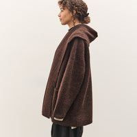 Lauren Manoogian Double Face Coat, Merlot