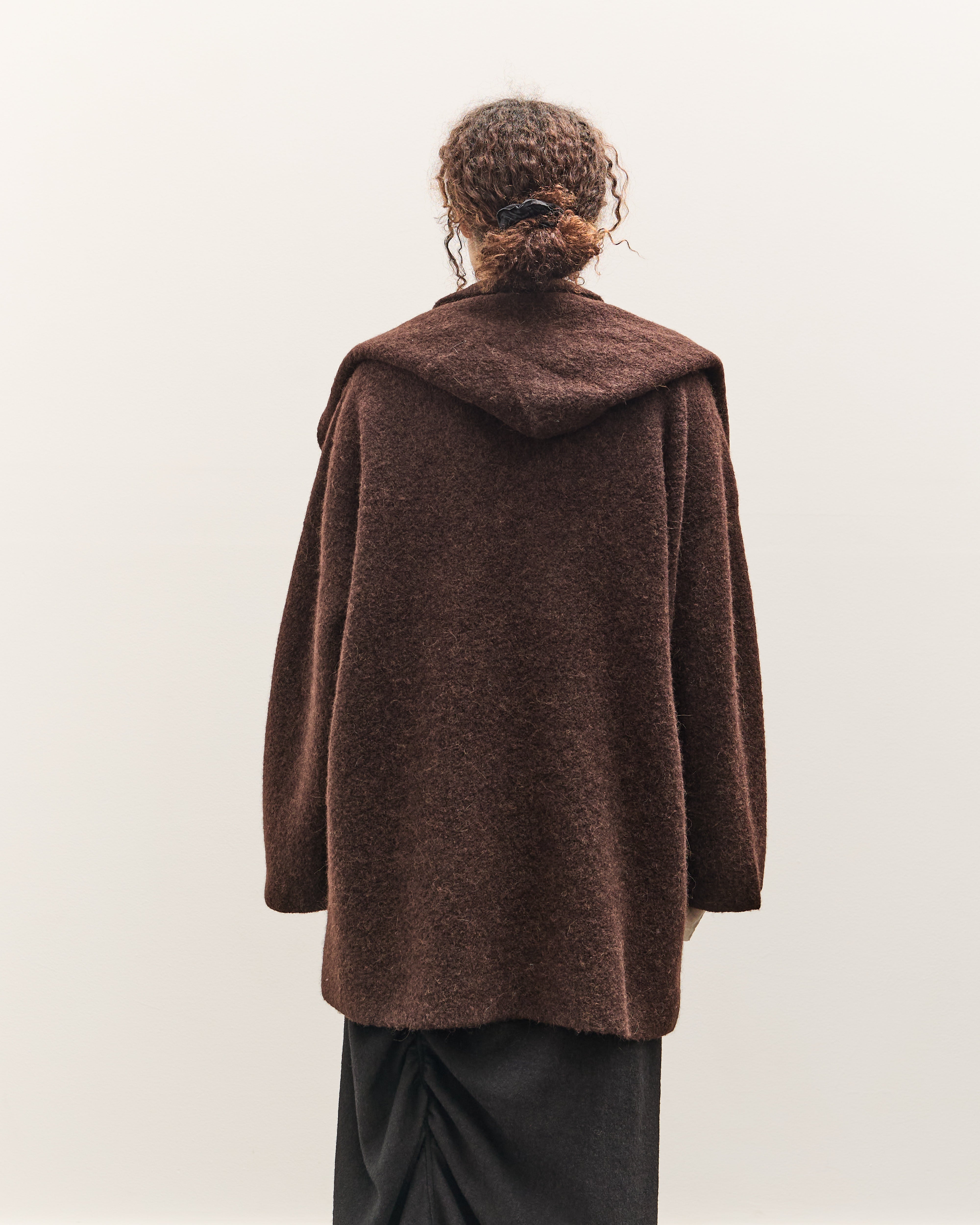 Lauren Manoogian Double Face Coat, Merlot – Glasswing