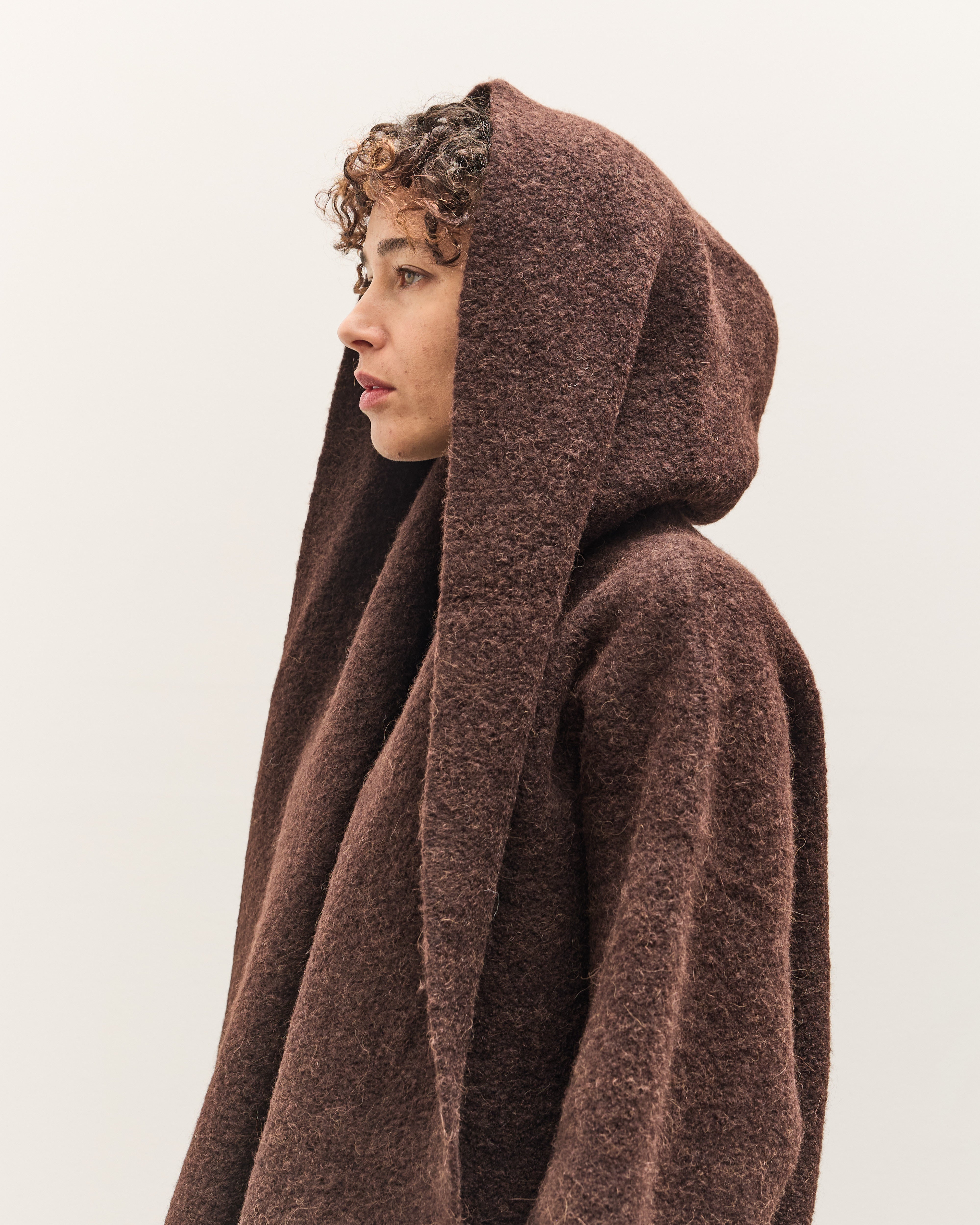 Lauren Manoogian Double Face Coat, Merlot – Glasswing