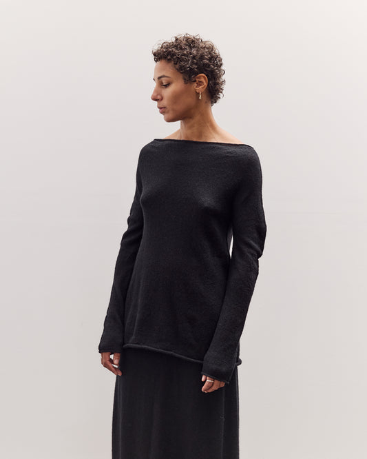 Off Shoulder Top, Black