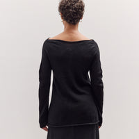 Off Shoulder Top, Black