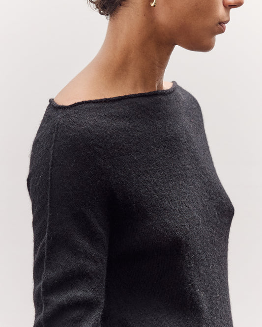Off Shoulder Top, Black