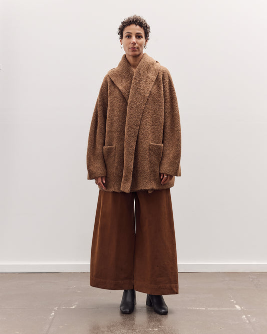 Double Face Coat, Rust