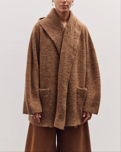 Double Face Coat, Rust