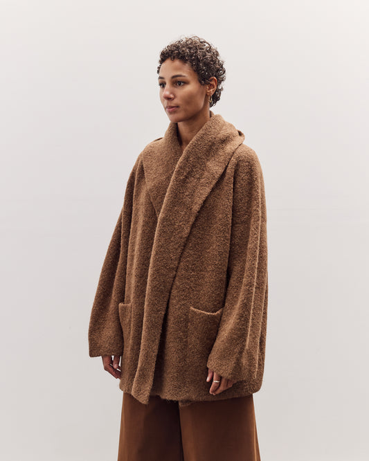 Double Face Coat, Rust