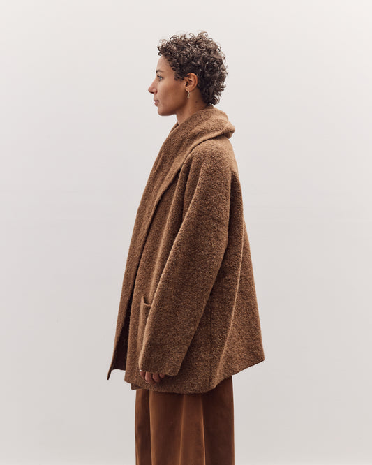 Double Face Coat, Rust