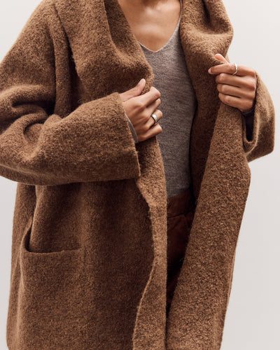 Double Face Coat, Rust