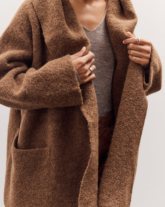 Double Face Coat, Rust