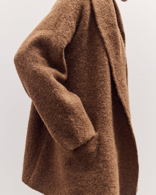 Double Face Coat, Rust