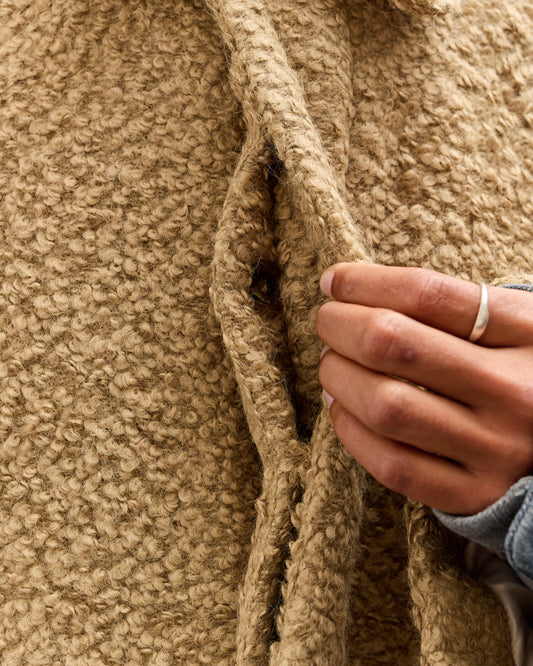 Lauren Manoogian Boucle Coat, Cedar