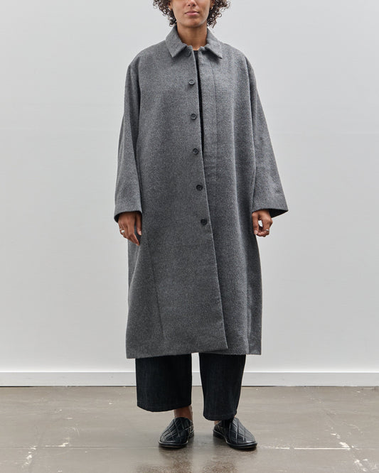 Lauren Manoogian Brushed Car Coat, Charcoal