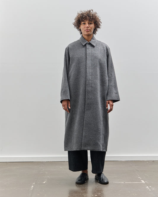 Lauren Manoogian Brushed Car Coat, Charcoal