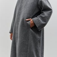 Lauren Manoogian Brushed Car Coat, Charcoal