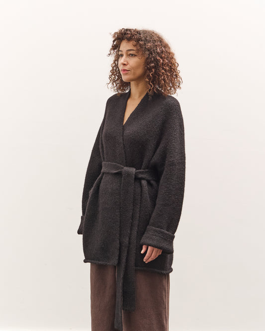 Lauren Manoogian Coto Cardigan, Black 1 Lauren Manoogian Coto Cardigan, Black 1