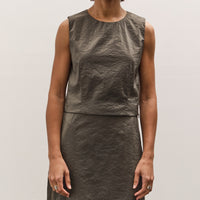 Lauren Manoogian Crop Bodice, Pewter