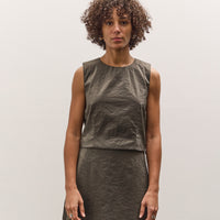 Lauren Manoogian Crop Bodice, Pewter