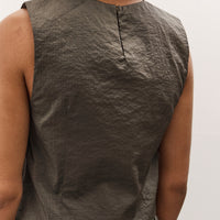 Lauren Manoogian Crop Bodice, Pewter