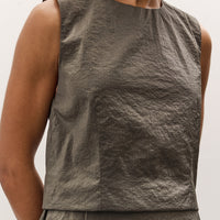 Lauren Manoogian Crop Bodice, Pewter