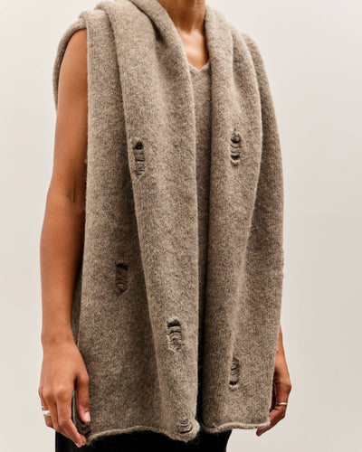 Lauren Manoogian Distressed Scarf, Rock