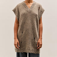 Lauren Manoogian Distressed Vest, Rock