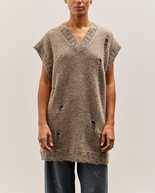 Lauren Manoogian Distressed Vest, Rock