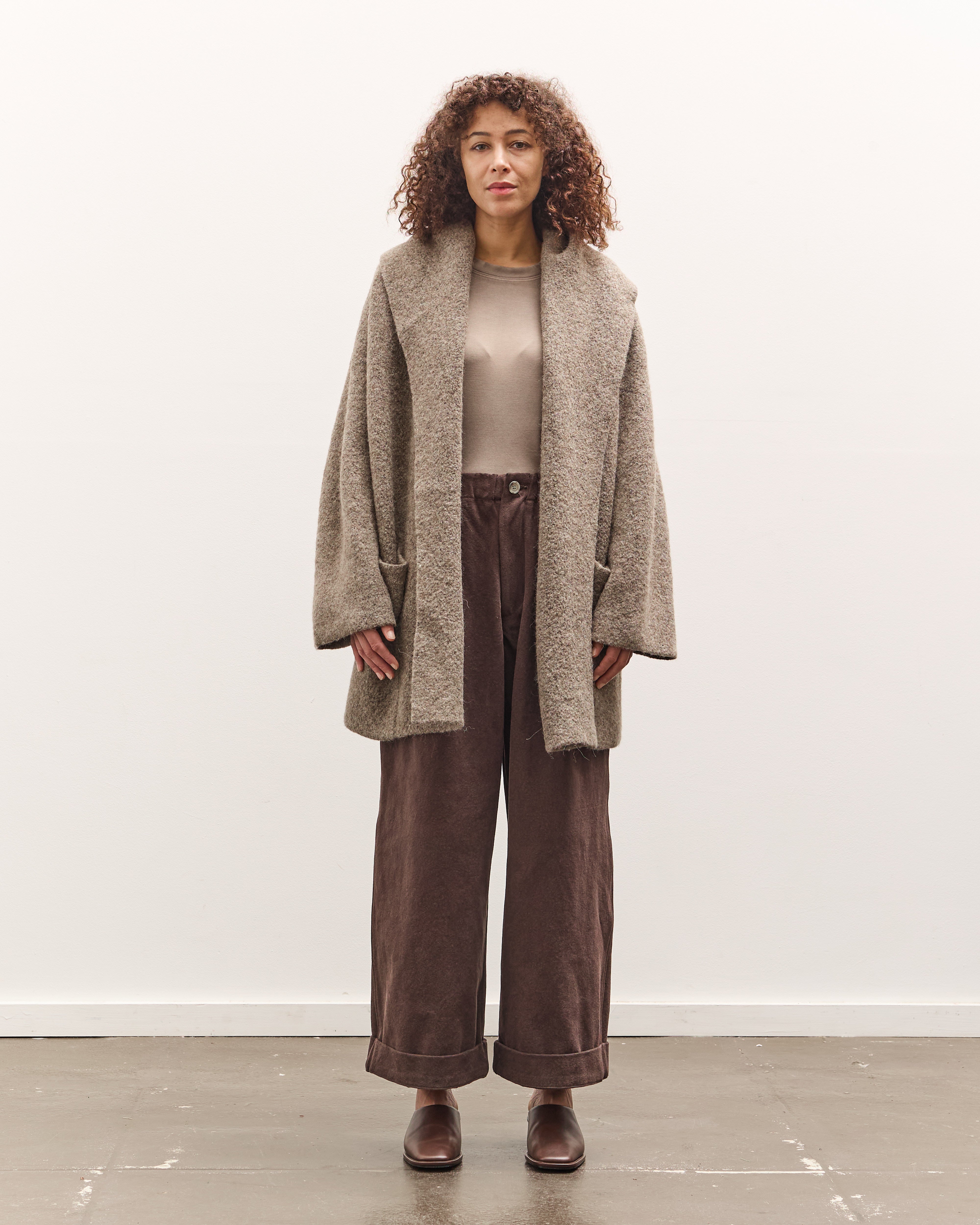Lauren Manoogian Double Face Coat, Walnut – Glasswing
