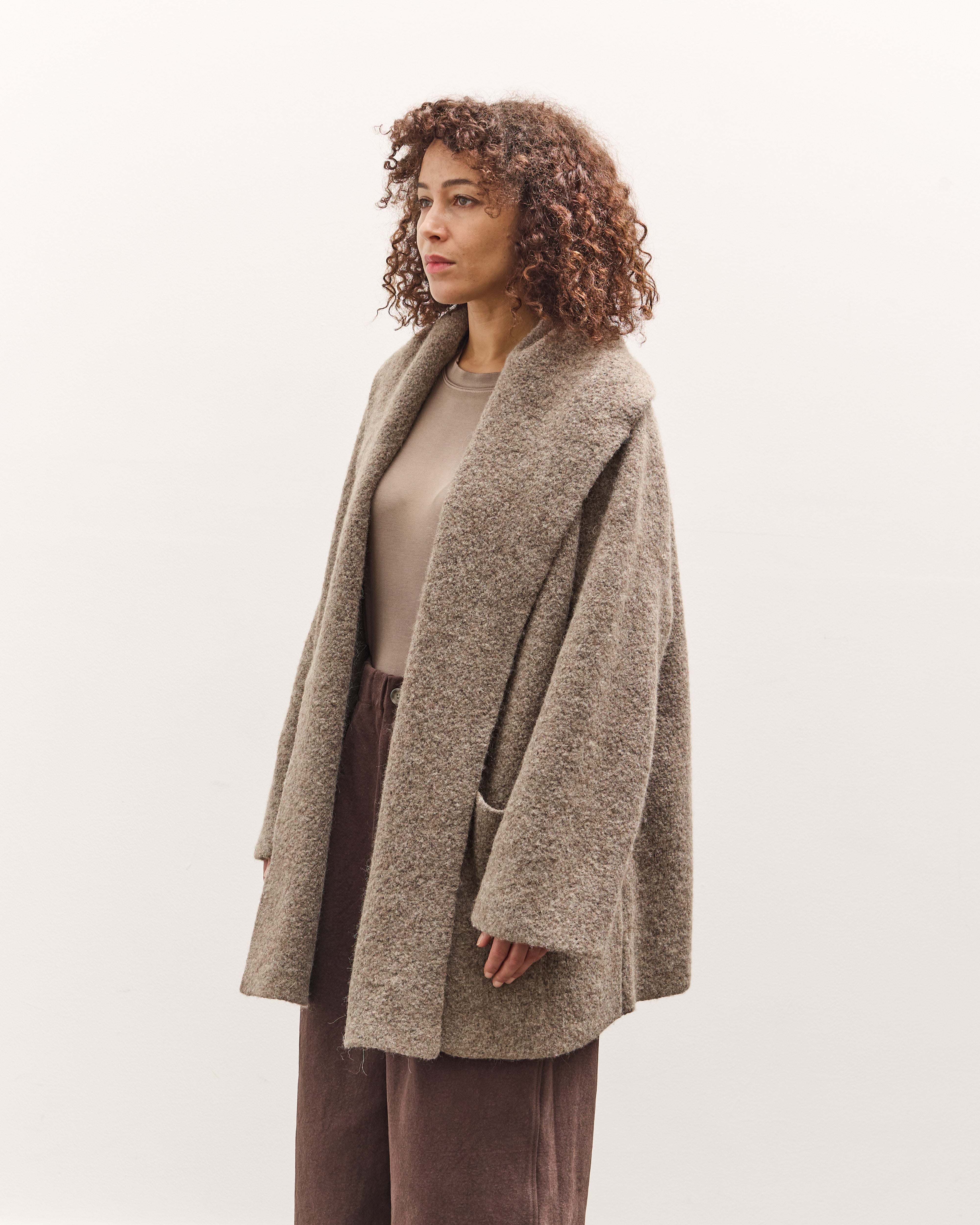 Lauren Manoogian Double Face Coat, Walnut – Glasswing