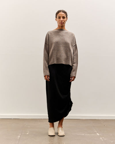 Lauren Manoogian Double Knit Boatneck, Cinder