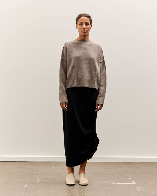 Lauren Manoogian Double Knit Boatneck, Cinder