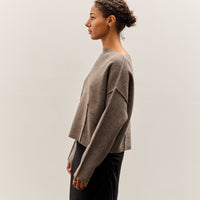 Lauren Manoogian Double Knit Boatneck, Cinder