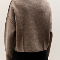 Lauren Manoogian Double Knit Boatneck, Cinder