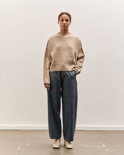 Lauren Manoogian Double Knit Boatneck, Oak