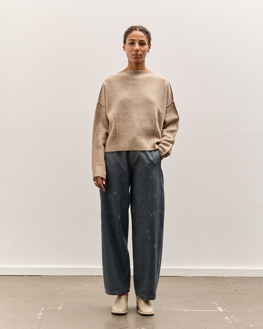 Lauren Manoogian Double Knit Boatneck, Oak