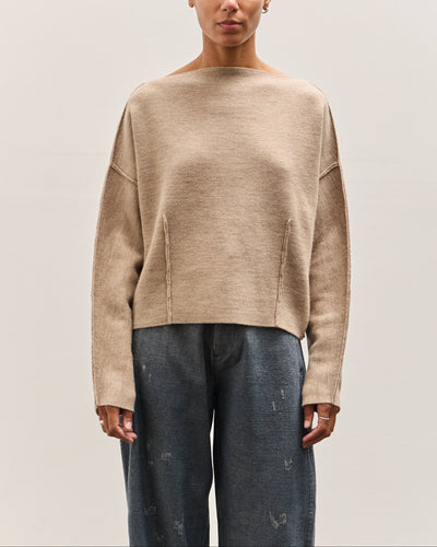 Lauren Manoogian Double Knit Boatneck, Oak