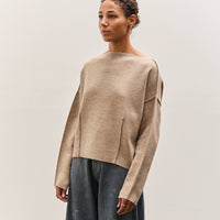 Lauren Manoogian Double Knit Boatneck, Oak