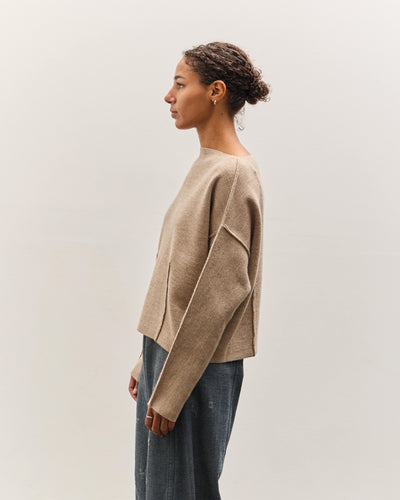 Lauren Manoogian Double Knit Boatneck, Oak