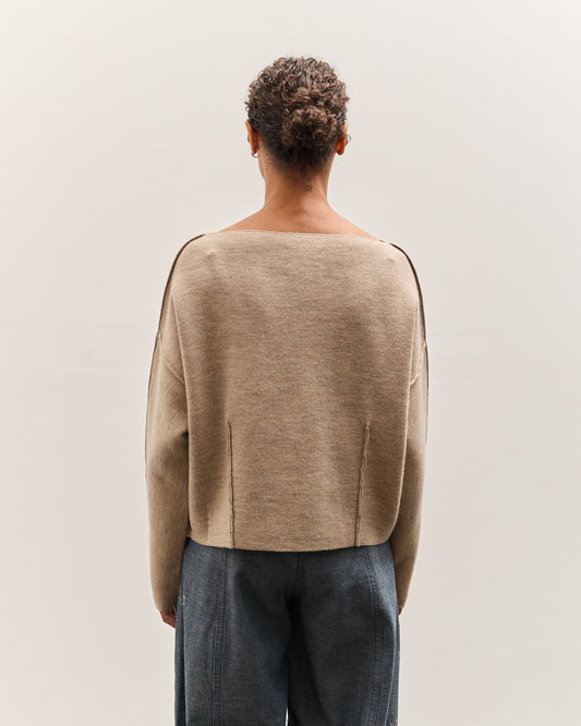 Lauren Manoogian Double Knit Boatneck, Oak