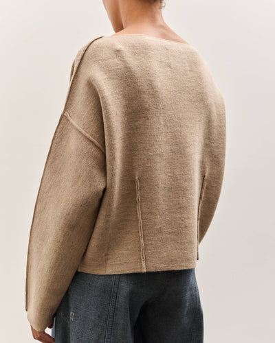 Lauren Manoogian Double Knit Boatneck, Oak