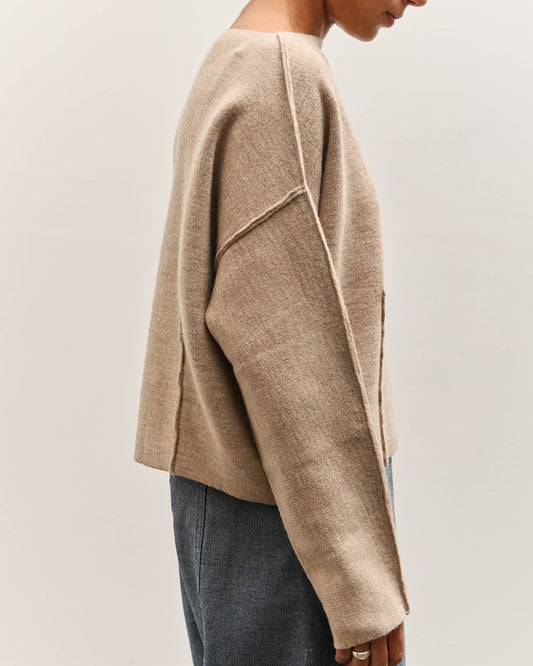 Lauren Manoogian Double Knit Boatneck, Oak