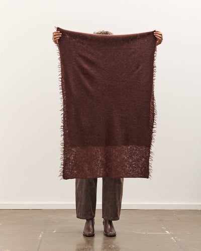 Lauren Manoogian Felt Fringe Scarf, Merlot