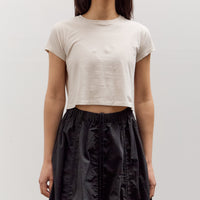 Lauren Manoogian Fine Cropped Tee, Greige